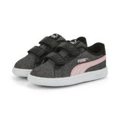 Basket Cuir Enfant Puma Smash V2 Glitz - Enfant