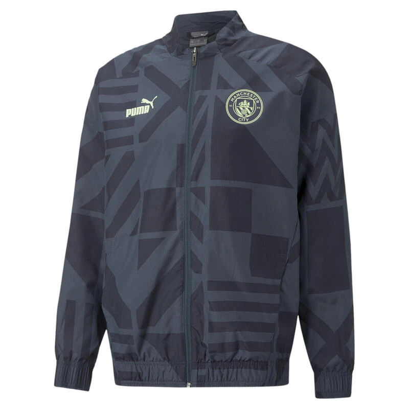 Blouson D’avant-match De Football Manchester City F.C. Homme PUMA 1 Blouson D’avant-match De Football Manchester City F.C. Homme PUMA