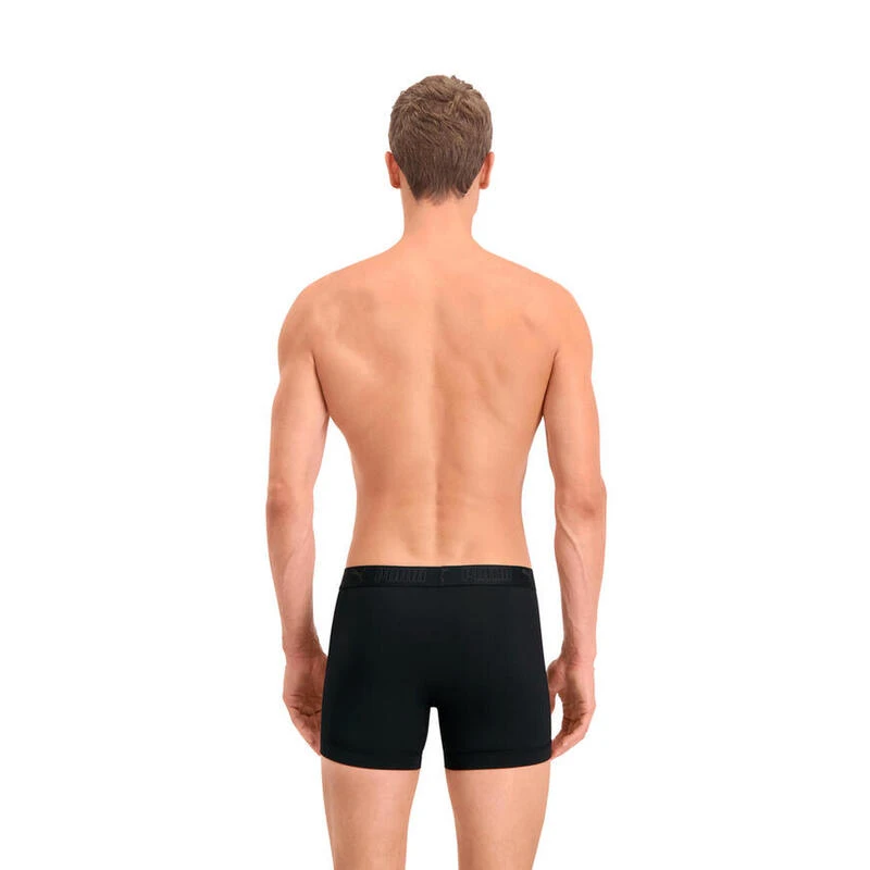 Boxer Sport En Microfibre Pour Homme Noir PUMA (lot De 2) 4 Boxer Sport En Microfibre Pour Homme Noir PUMA (lot De 2) – Image 4