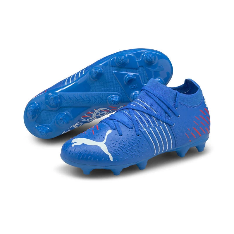 CHAUSSURE DE FOOTBALL FUTURE 3.2 FG/AG PUMA JR BLEU 4 CHAUSSURE DE FOOTBALL FUTURE 3.2 FG/AG PUMA JR BLEU – Image 4