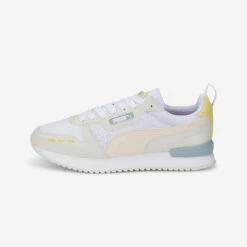 Chaussures De Marche Urbaine Femme - PUMA R78 Blanc Et Rose