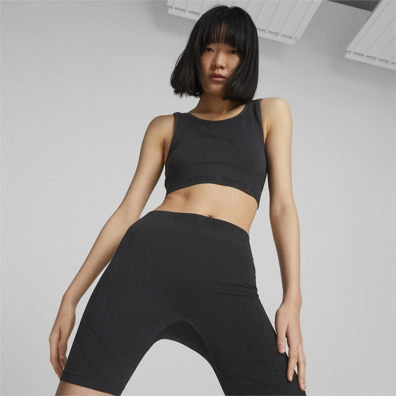 Crop Top EVOKNIT Femme PUMA 2 Crop Top EVOKNIT Femme PUMA – Image 2