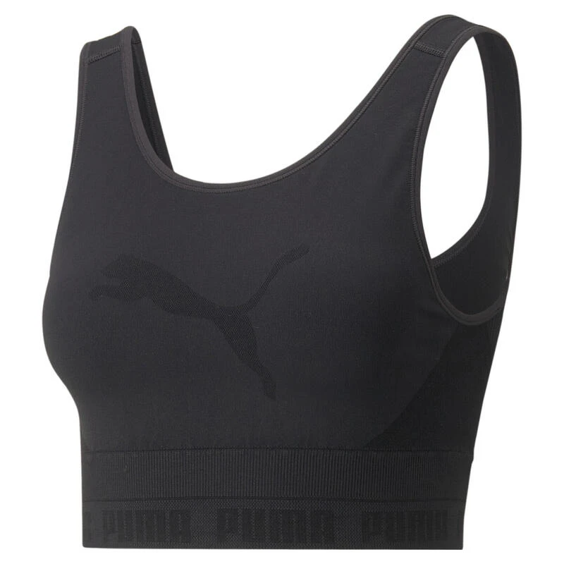 Crop Top EVOKNIT Femme PUMA 1 Crop Top EVOKNIT Femme PUMA