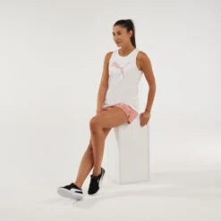 DEBARDEUR PUMA FITNESS COTON BLANC - FEMME -Puma Soldes Boutique debardeur puma fitness coton blanc femme 3