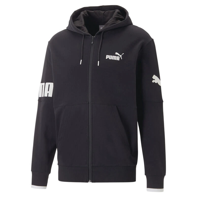 Hoodie à Fermeture Zippée Intégrale PUMA POWER Homme PUMA 1 Hoodie à Fermeture Zippée Intégrale PUMA POWER Homme PUMA