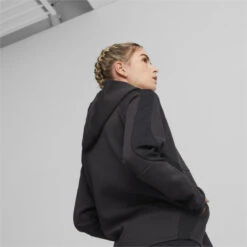 Hoodie EVOSTRIPE Femme PUMA -Puma Soldes Boutique hoodie evostripe femme puma 2