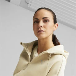 Hoodie Zippé EVOSTRIPE Femme PUMA -Puma Soldes Boutique hoodie zippe evostripe femme puma 3
