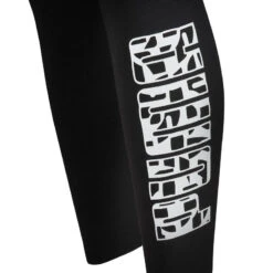 Puma Legging Fitness 7/8 Coton Majoritaire Extensible Femme - Logo Noir Blanc -Puma Soldes Boutique legging fitness 78 coton majoritaire extensible femme logo noir blanc 4