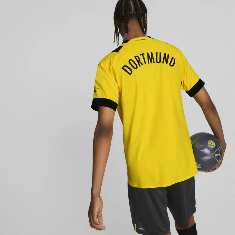Maillot Borussia Dortmund Home 22/23 Authentic Homme PUMA 4 Maillot Borussia Dortmund Home 22/23 Authentic Homme PUMA – Image 4