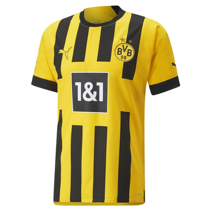 Maillot Borussia Dortmund Home 22/23 Authentic Homme PUMA 1 Maillot Borussia Dortmund Home 22/23 Authentic Homme PUMA