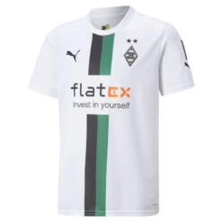 Maillot Borussia Mönchengladbach Home 22/23 Replica Enfant Et Adolescent PUMA