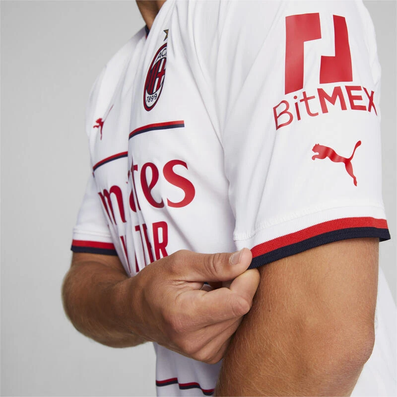 Maillot Extérieur 22/23 A.C. Milan Authentic Homme PUMA 3 Maillot Extérieur 22/23 A.C. Milan Authentic Homme PUMA – Image 3