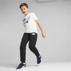 Pantalon De Survêtement Essentials+ Street Art Adolescent PUMA -Puma Soldes Boutique pantalon de survetement essentials street art adolescent puma 3