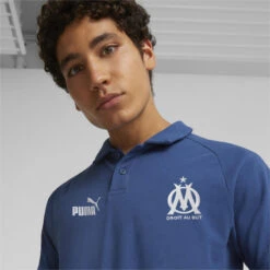 Polo Olympique De Marseille Football Casuals Homme PUMA -Puma Soldes Boutique polo olympique de marseille football casuals homme puma 3
