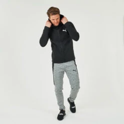 Puma Reconditionné - Sweat Zippé à Capuche Col Droit Homme Avec Poche - Très Bon État -Puma Soldes Boutique reconditionne sweat zippe a capuche col droit homme avec poche tres bon etat 2
