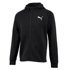 Puma Reconditionné - Sweat Zippé à Capuche Col Droit Homme Avec Poche - Très Bon État -Puma Soldes Boutique reconditionne sweat zippe a capuche col droit homme avec poche tres bon etat 4