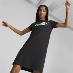 Robe Essentials Logo Femme PUMA -Puma Soldes Boutique robe essentials logo femme puma 1