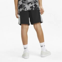 Short Camouflage Essentials+ Enfant Et Adolescent PUMA -Puma Soldes Boutique short camouflage essentials enfant et adolescent puma 2