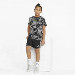 Short Camouflage Essentials+ Enfant Et Adolescent PUMA -Puma Soldes Boutique short camouflage essentials enfant et adolescent puma 3