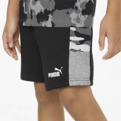 Short Camouflage Essentials+ Enfant Et Adolescent PUMA -Puma Soldes Boutique short camouflage essentials enfant et adolescent puma 4