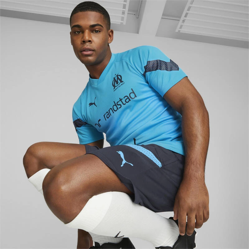 Short D’entraînement De Foot Olympique De Marseille Homme PUMA 3 Short D’entraînement De Foot Olympique De Marseille Homme PUMA – Image 3