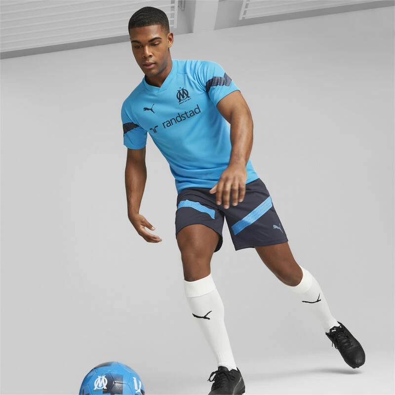 Short D’entraînement De Foot Olympique De Marseille Homme PUMA 4 Short D’entraînement De Foot Olympique De Marseille Homme PUMA – Image 4