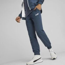 Survêtement Puma Woven Tracksuit, Bleu, Hommes -Puma Soldes Boutique survetement puma woven tracksuit bleu hommes 4