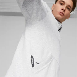 Sweat 1/2 Zip à Capuche Puma Rad/Cal Dk -Puma Soldes Boutique sweat 12 zip a capuche puma radcal dk 4