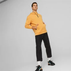 Sweat 1/2 Zip à Capuche Puma Rad/Cal Dk -Puma Soldes Boutique sweat 12 zip a capuche puma radcal dk 7