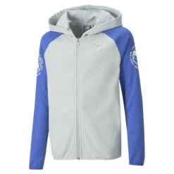 Puma Sweat à Capuche Et Fermeture Zippée Intégrale Active Sports Enfant Et Adolescent
