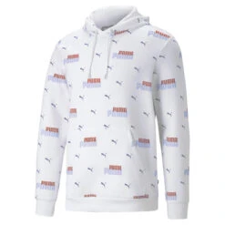 Sweat à Capuche Imprimé Logo Power Essentials+ Homme PUMA