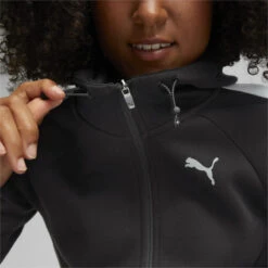 Sweat à Capuche Zippé Evostripe Femme PUMA -Puma Soldes Boutique sweat a capuche zippe evostripe femme puma 9
