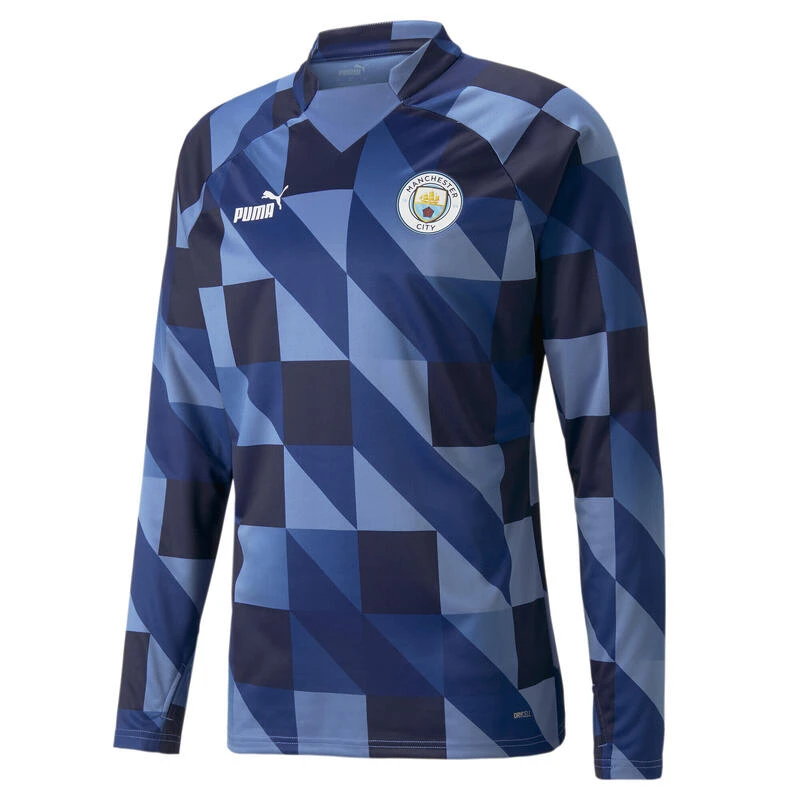 Sweat D'avant-match Manchester City Homme PUMA 1 Sweat D'avant-match Manchester City Homme PUMA