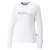 Sweat Essentials+ Metallic Logo Crew Neck Femme PUMA