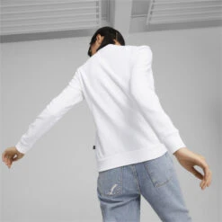 Sweat Essentials+ Metallic Logo Crew Neck Femme PUMA 9 Sweat Essentials+ Metallic Logo Crew Neck Femme PUMA -Puma Soldes Boutique sweat essentials metallic logo crew neck femme puma 4