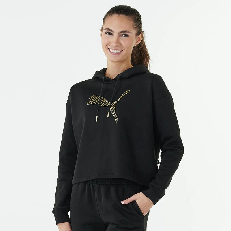 Sweat Xmas PUMA - Noir/Doré 1 Sweat Xmas PUMA - Noir/Doré