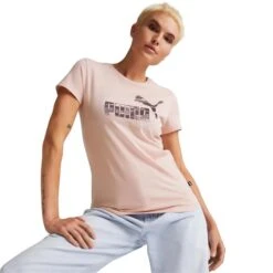 T-shirt Animal Femme Puma ESS+ 7 T-shirt Animal Femme Puma ESS+ -Puma Soldes Boutique t shirt animal femme puma ess 2