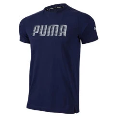 T-shirt Gamme Active PUMA - Bleu Marine -Puma Soldes Boutique t shirt gamme active puma bleu marine 2