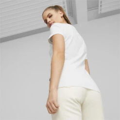 T-shirt Graphics Laser Cut Femme PUMA 7 T-shirt Graphics Laser Cut Femme PUMA -Puma Soldes Boutique t shirt graphics laser cut femme puma 2