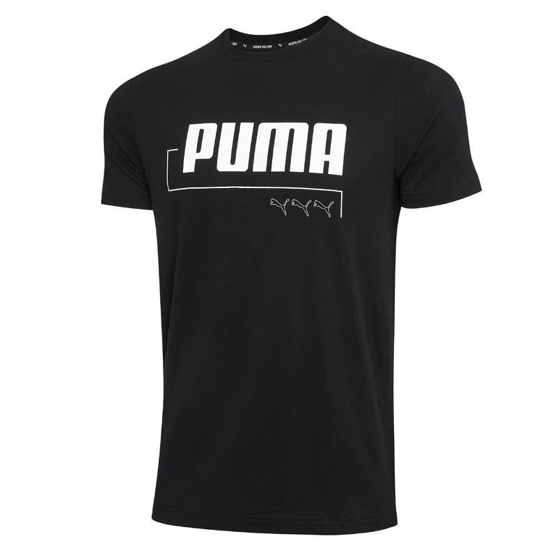 T-SHIRT PUMA FITNESS 100% COTON NOIR- HOMME 5 T-SHIRT PUMA FITNESS 100% COTON NOIR- HOMME – Image 5