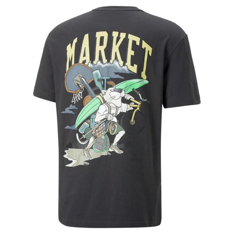 T-shirt Puma X Market Relaxed Graphic 2 T-shirt Puma X Market Relaxed Graphic – Image 2