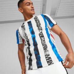 T-shirt Rayé Puma Bmw Mms 7 T-shirt Rayé Puma Bmw Mms -Puma Soldes Boutique t shirt raye puma bmw mms 2