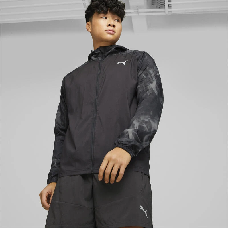 Veste Tissée Imprimée Run Favourite Homme PUMA 2 Veste Tissée Imprimée Run Favourite Homme PUMA – Image 2